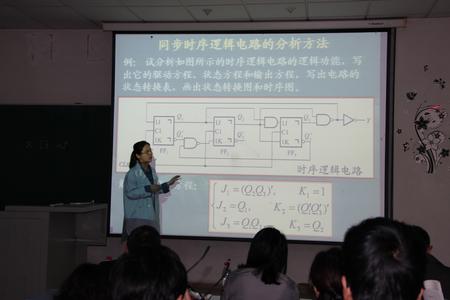 图1 青年教师讲课